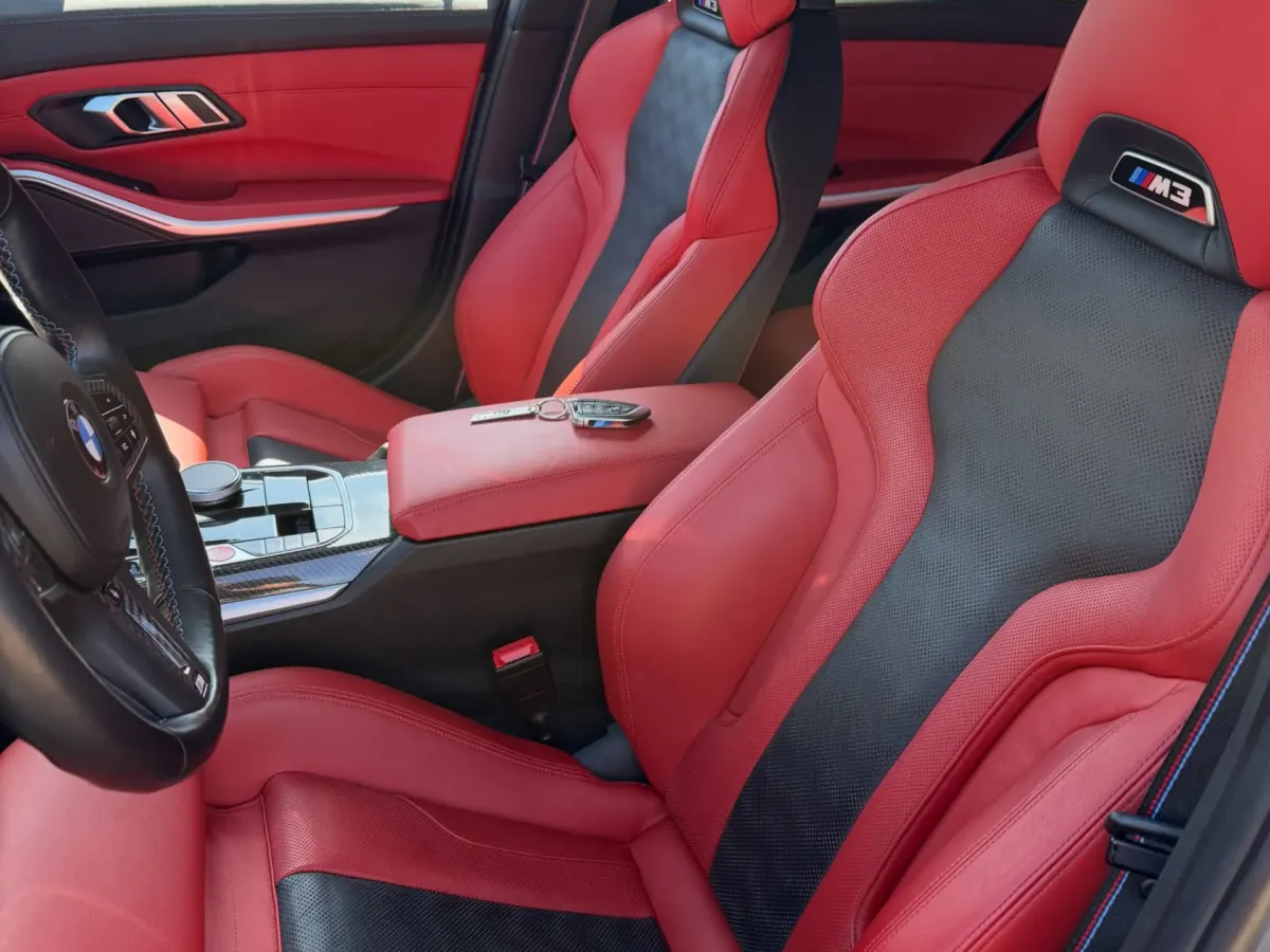Čištění interiéru BMW M3 · Zárubice (okres Třebíč) (2)